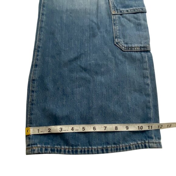 GAP Baggy super wide double cargo jeans women’s 4 27R skater street style trendy - Picture 13 of 13